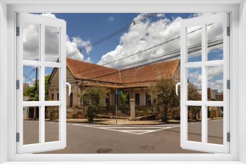 Fototapeta Naklejka Na Ścianę Okno 3D - prédio histórico na cidade de Uberaba, Estado de Minas Gerais, Brasil