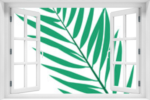 Fototapeta Naklejka Na Ścianę Okno 3D - 나뭇잎