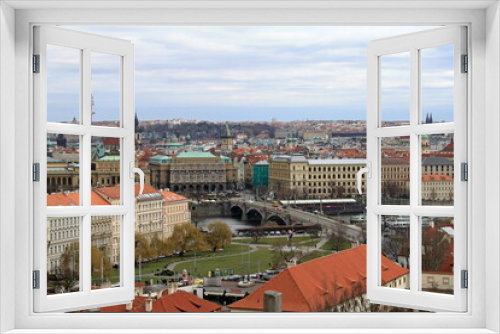 Fototapeta Naklejka Na Ścianę Okno 3D - Prague, Czech Republic - 04.11.2013. View of the historical center of the city