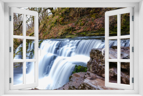 Fototapeta Naklejka Na Ścianę Okno 3D - Waterfalls 4