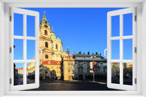 Fototapeta Naklejka Na Ścianę Okno 3D - Prague St. Nicholas' Cathedral, Czech Republic