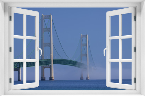 Fototapeta Naklejka Na Ścianę Okno 3D - Big Mac Bridge