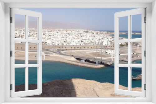 Fototapeta Naklejka Na Ścianę Okno 3D - Sur (Ṣūr,Sour) Oman Sultanat Moyen Orient Middle East