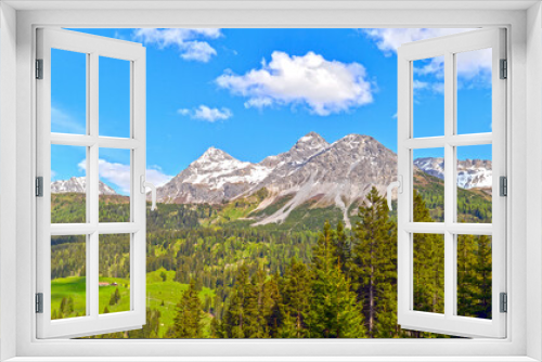 Die Plessur-Alpen im Schweizer Kanton Graubünden