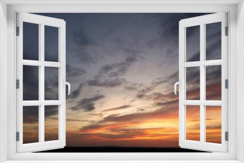 Fototapeta Naklejka Na Ścianę Okno 3D - Skyscapes , Aerial , Sky , Sunsets