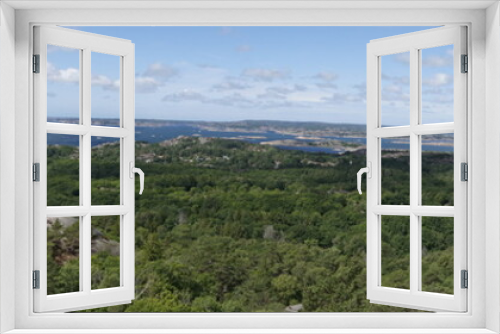 Fototapeta Naklejka Na Ścianę Okno 3D - panorama