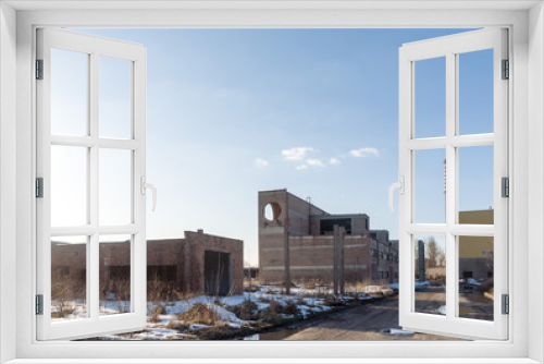 Fototapeta Naklejka Na Ścianę Okno 3D - factory