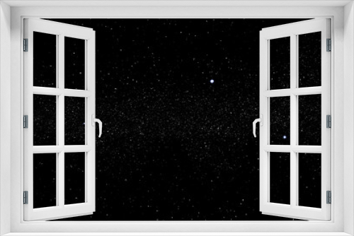 Fototapeta Naklejka Na Ścianę Okno 3D - Field of stars in the space night. Surrounded by the empty dark center. Background  of  Universe, The sky is cloudless at Black backdrop.