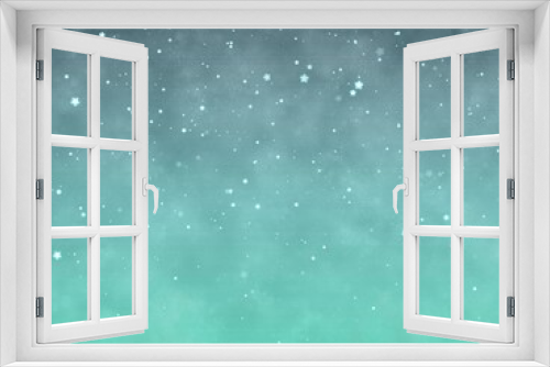 Fototapeta Naklejka Na Ścianę Okno 3D - christmas background with snowflakes