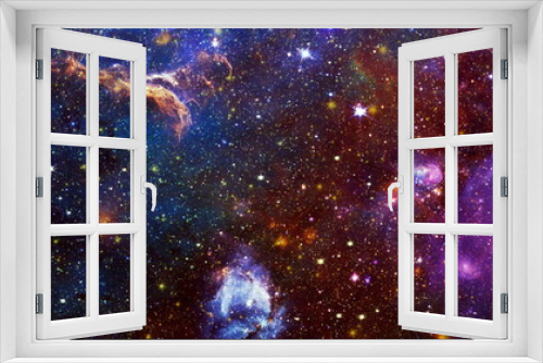 Fototapeta Naklejka Na Ścianę Okno 3D - Incredibly beautiful galaxy in outer space. Billions of galaxies in the universe. Abstract space background. Elements of this image furnished by NASA