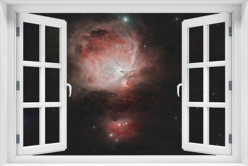 Fototapeta Naklejka Na Ścianę Okno 3D - Vibrant Orion Nebula in the mesmerizing star filled night sky