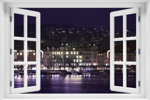 Fototapeta Naklejka Na Ścianę Okno 3D - Miasto