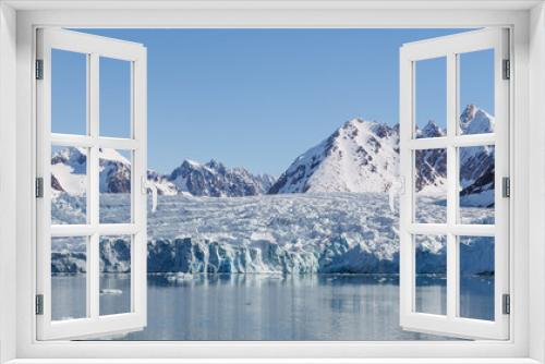 Fototapeta Naklejka Na Ścianę Okno 3D - Glacier in Svalbard