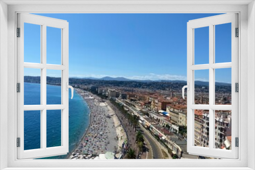 Fototapeta Naklejka Na Ścianę Okno 3D - Vue sur Nice