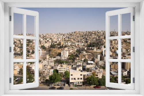 View over the city of Amman, Jordan