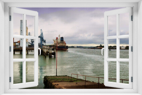 Fototapeta Naklejka Na Ścianę Okno 3D - port de Lorient panoramique