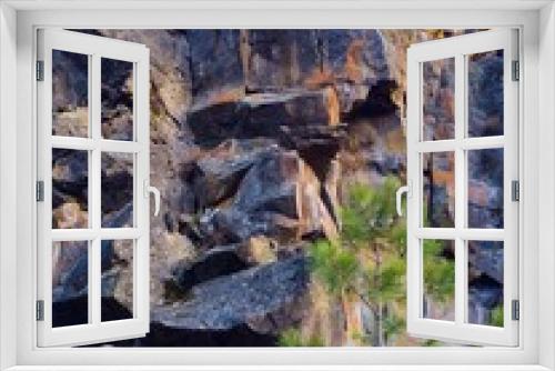 Fototapeta Naklejka Na Ścianę Okno 3D - Rock Formations in Oregon