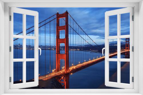 Fototapeta Naklejka Na Ścianę Okno 3D - Great Golden Gate Bridge