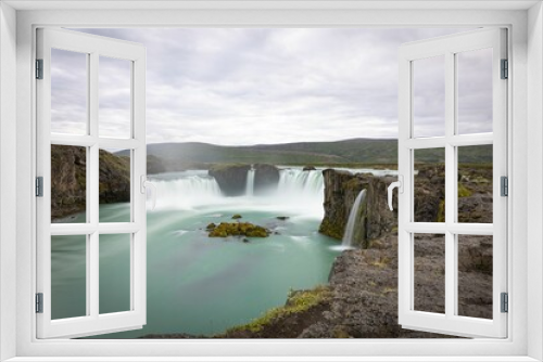 Fototapeta Naklejka Na Ścianę Okno 3D - Godafoss Waterfall (waterfall of the Gods) one of the most beautiful in Iceland