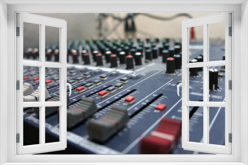Mixer audio on Studio Control - fotolia  SONY DSC