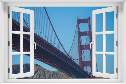 Fototapeta Naklejka Na Ścianę Okno 3D - The Golden Gate Bridge in San Francisco California