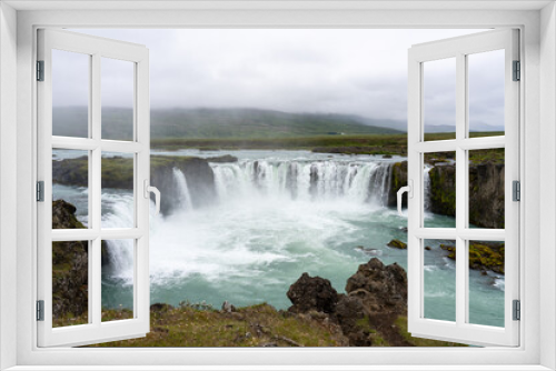Fototapeta Naklejka Na Ścianę Okno 3D - Waterfall in Iceland