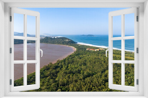 Fototapeta Naklejka Na Ścianę Okno 3D - Lagoa Peri Florianopolis Brasil Santa Catarina Brazil
