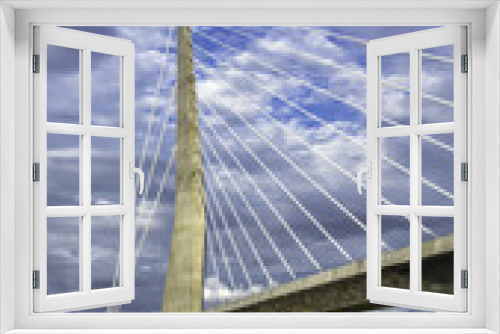 Fototapeta Naklejka Na Ścianę Okno 3D - Ponte do Saber bridge in Rio de Janeiro, Brazil