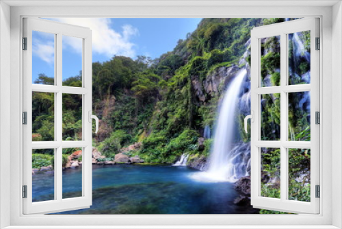 Fototapeta Naklejka Na Ścianę Okno 3D - Site du bassin des Aigrettes, La Réunion.