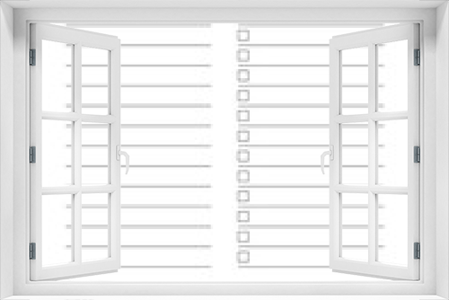 Daily Planner template ready for print. Page include Schedule and To Do lists, also including Note section. Can be used for planner and diary.