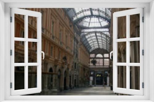 Fototapeta Naklejka Na Ścianę Okno 3D - Galerie Mazzini à Gênes