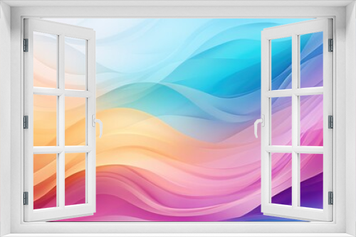Fairy Colors wave Background