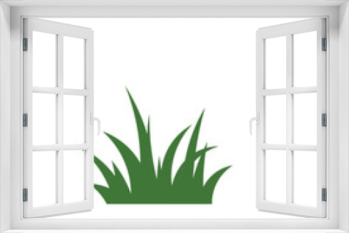 Fototapeta Naklejka Na Ścianę Okno 3D - Flat gras Icon