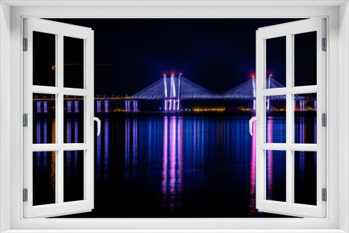 Fototapeta Naklejka Na Ścianę Okno 3D - Tappan Zee Bridge At Night