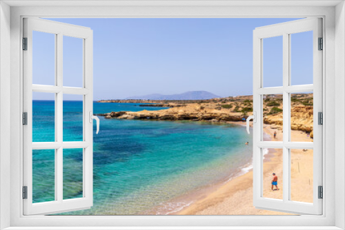 Fototapeta Naklejka Na Ścianę Okno 3D - The Splendors of Karpathos, Greece: Homes, Beaches, Views, History, and Nature