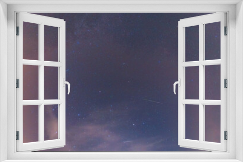 Fototapeta Naklejka Na Ścianę Okno 3D - Sternschnuppen Shootingstar perseid meteor Perseiden