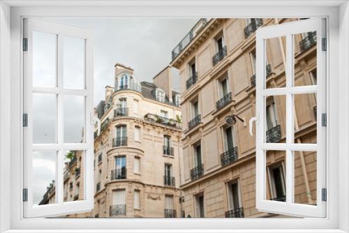 Fototapeta Naklejka Na Ścianę Okno 3D - immeuble parisien