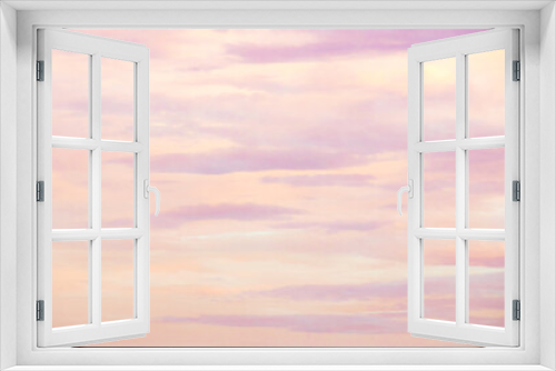 Fototapeta Naklejka Na Ścianę Okno 3D - 穏やかな夕空