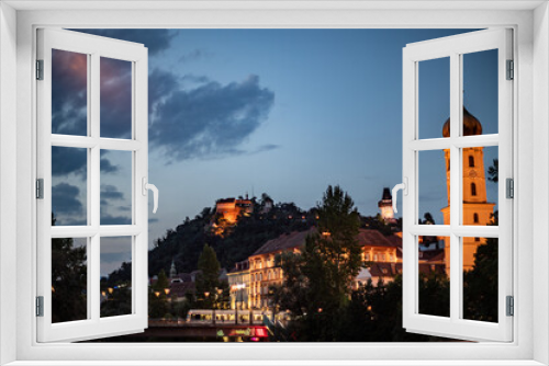 Fototapeta Naklejka Na Ścianę Okno 3D - Graz City in Late Summer