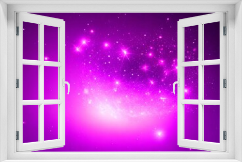 gradient violet glowing particles background