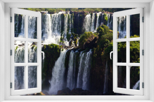 Fototapeta Naklejka Na Ścianę Okno 3D - Iguazu falls national park park, waterfalls, cataratas Iguazu Argentina