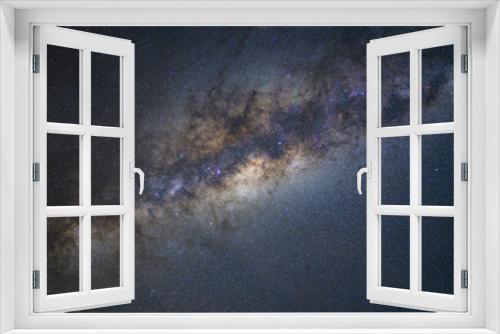 Fototapeta Naklejka Na Ścianę Okno 3D - night, sky, star, stars, galaxy, space, astronomy, dark, landscape, milky, way, universe, nature, milkyway