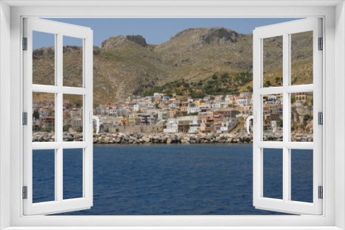 Fototapeta Naklejka Na Ścianę Okno 3D - Kalymnos, Pothea  #7625