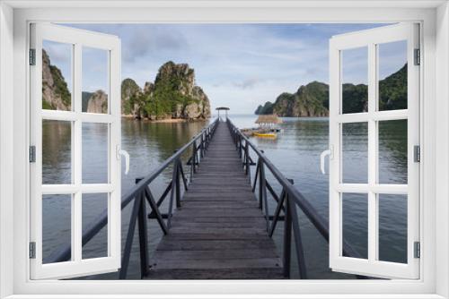 Fototapeta Naklejka Na Ścianę Okno 3D - Ha Long Bay