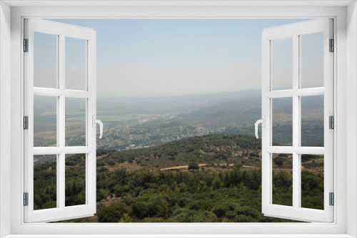 Fototapeta Naklejka Na Ścianę Okno 3D - View from the Carmelite Monastery. Israel.