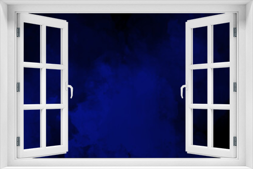 Fototapeta Naklejka Na Ścianę Okno 3D - Blue smoke 
