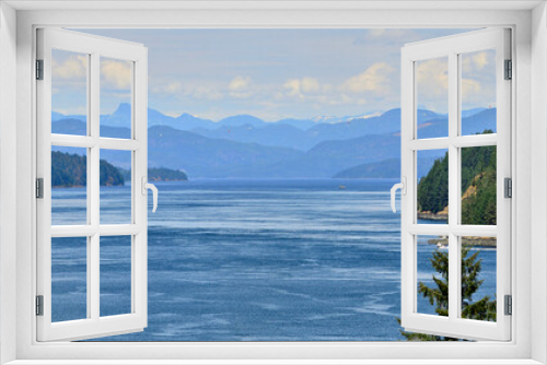 Fototapeta Naklejka Na Ścianę Okno 3D - Seymour Narrows