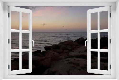 Fototapeta Naklejka Na Ścianę Okno 3D - Playa desde la costa 