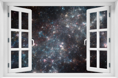 Fototapeta Naklejka Na Ścianę Okno 3D - Stars background
