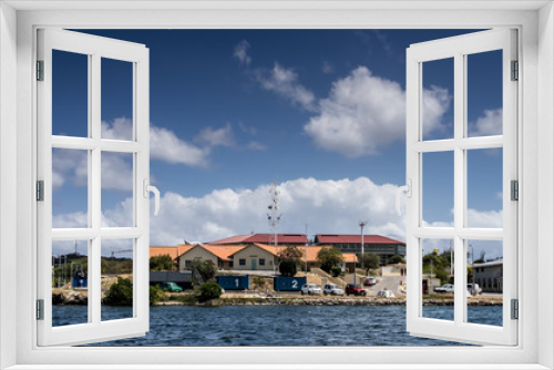 Fototapeta Naklejka Na Ścianę Okno 3D - Harbour Tour of Willemstad Port Curacao 